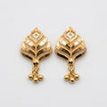 Elegant Leaf Charm Earrings