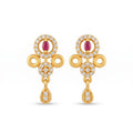 Floral Drop Earrings