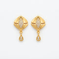 Diamond Crystal Drop Earrings