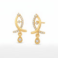 Leaf Drop Earrings