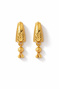 Gold Jhumki Drop Earrings