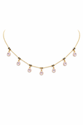 Pink Crystal  Style Necklace