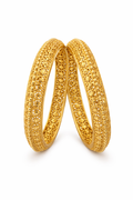Royal Filigree Gold Bangles
