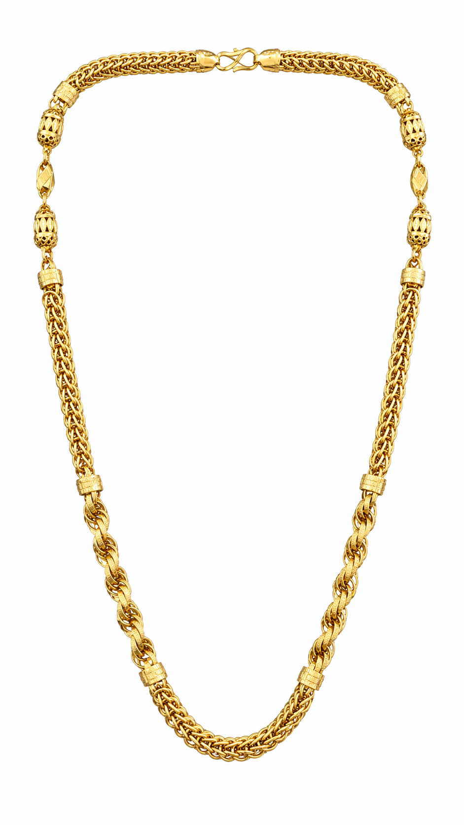Premium Dual Design Gold Chain