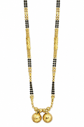 Traditional Dual Bead Mangalsutra Necklace