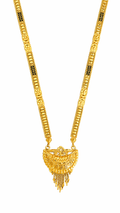 Royal Black Bead Antique Mangalsutra Necklace