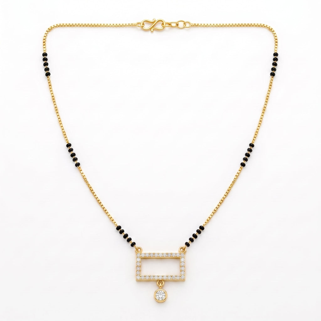 Geometric Frame Mangalsutra