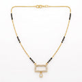 Geometric Frame Mangalsutra