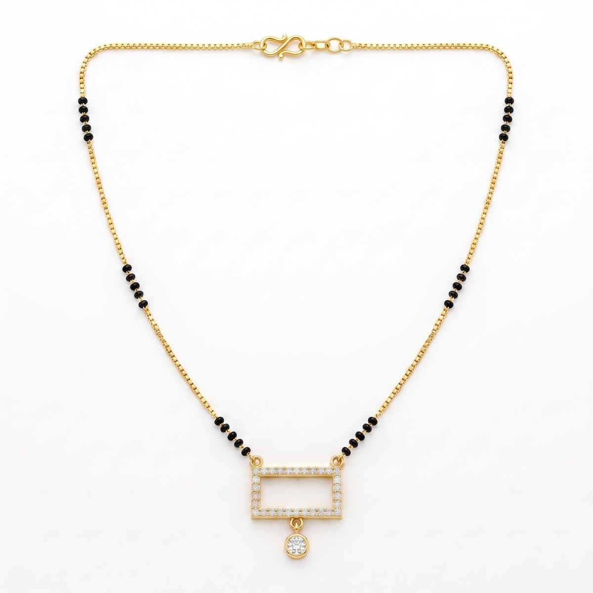 Geometric Frame Mangalsutra