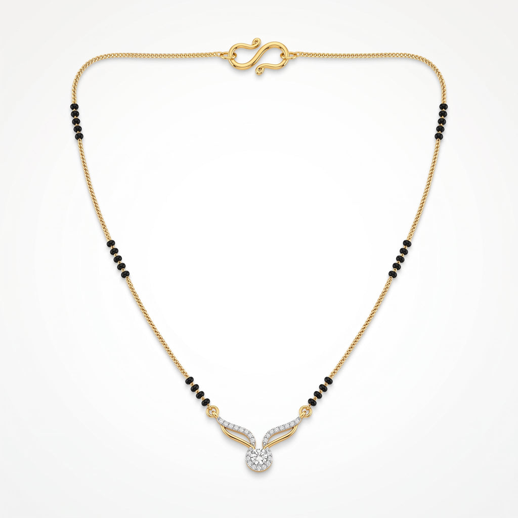 Celestial Wings Diamond Mangalsutra