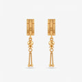Geometric Tassel Drop Earrings