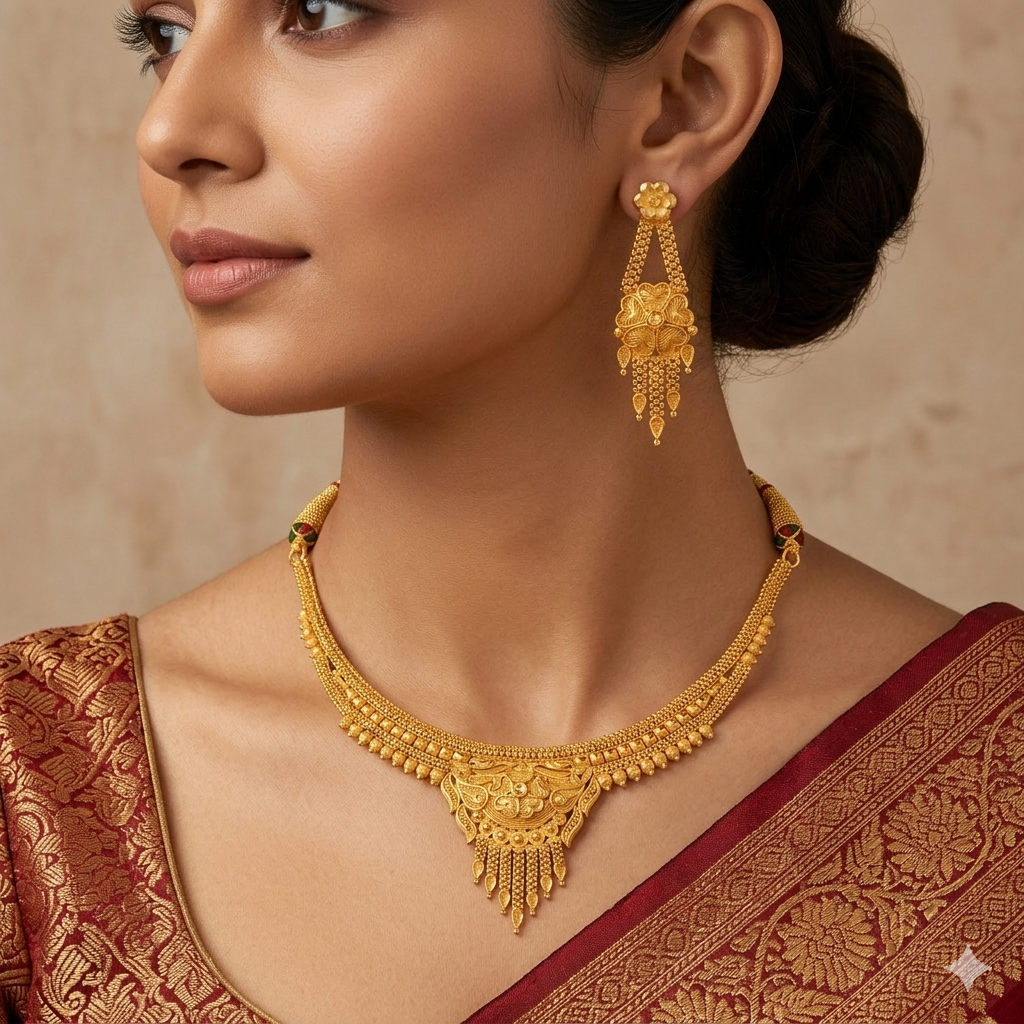 Royal Heritage Temple Necklace Set