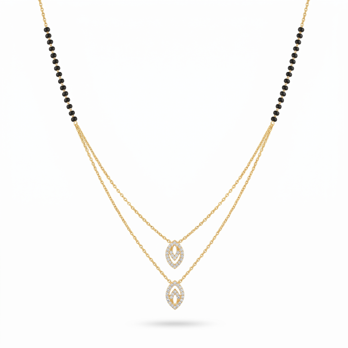 Radiant Leaf Duo Mangalsutra