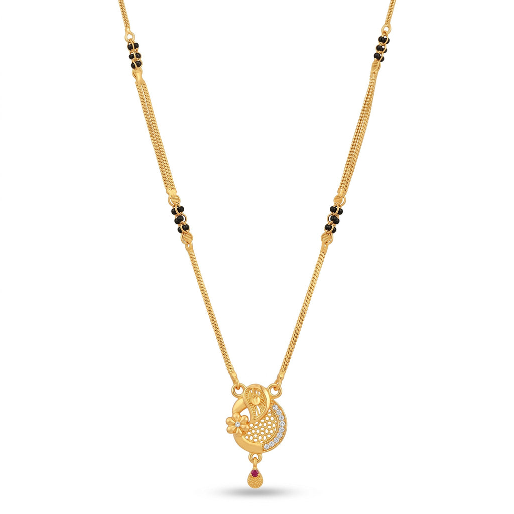Floral Paisley Mangalsutra
