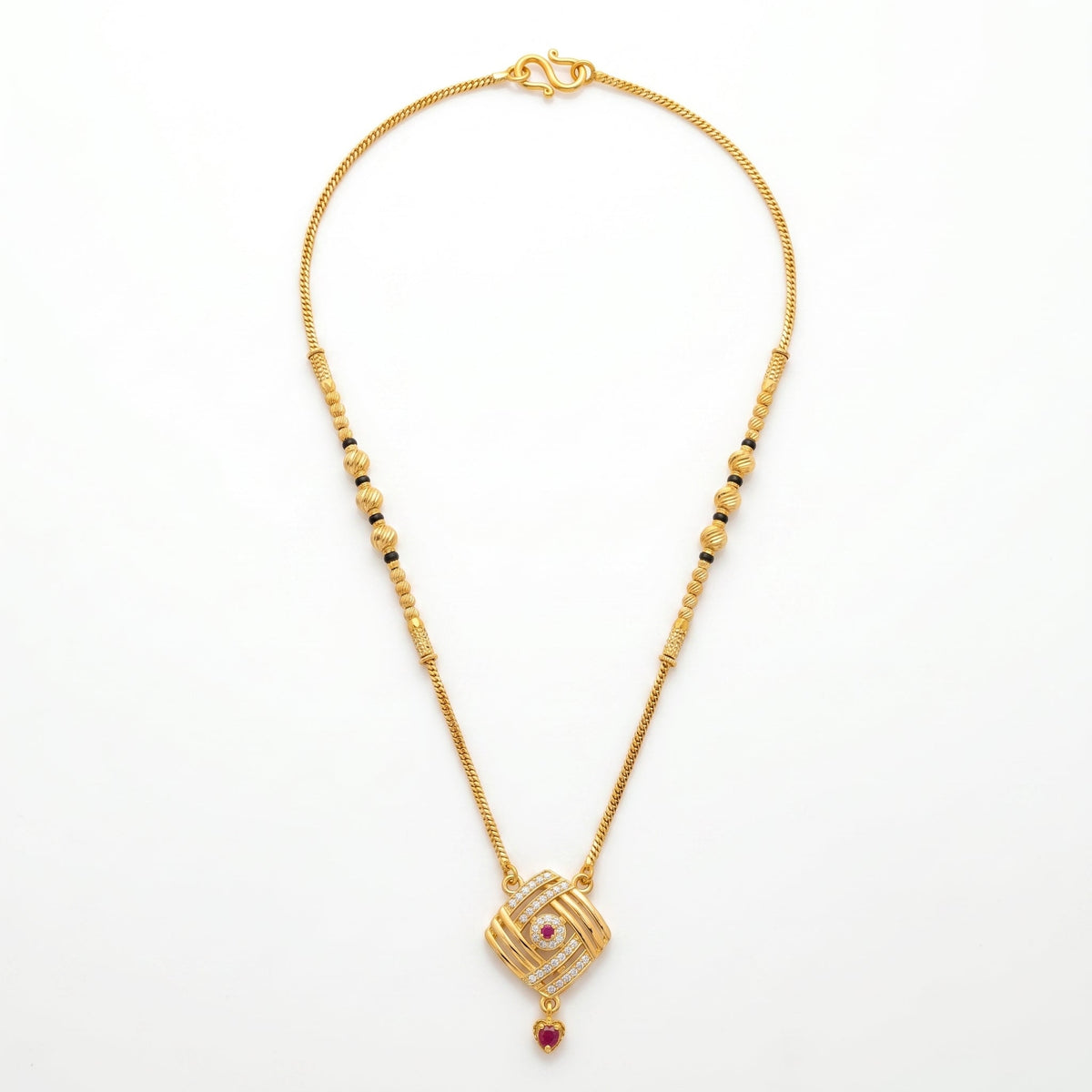 Ruby Aura Mangalsutra