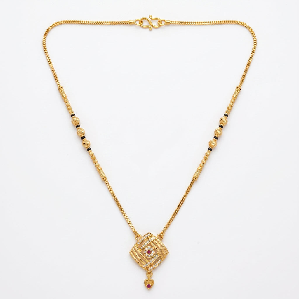Ruby Aura Mangalsutra
