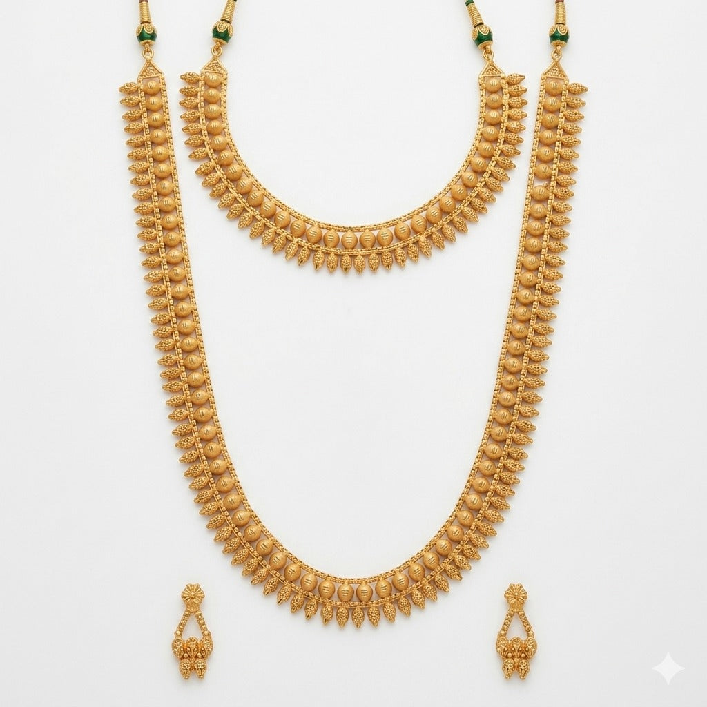 Royal Temple Necklace Set