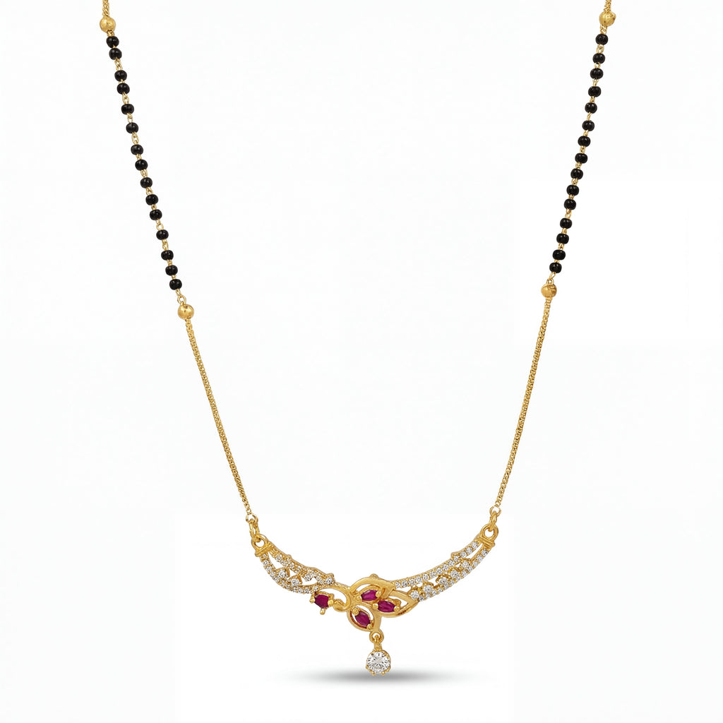 Ira Ruby Curve Mangalsutra