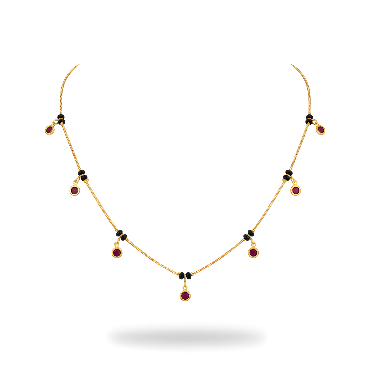 Ruby Drop Grace Mangalsutra