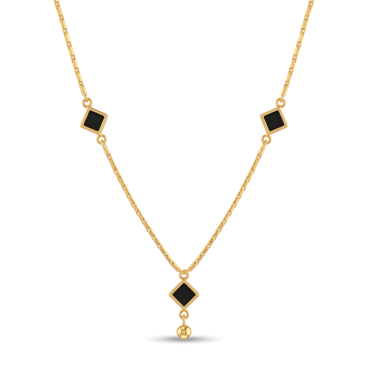 Noir Prism Necklace