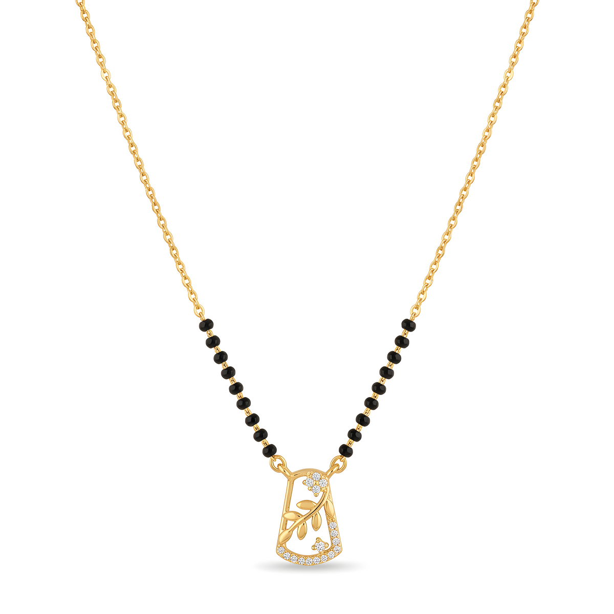 Nature Grace Leaf Mangalsutra