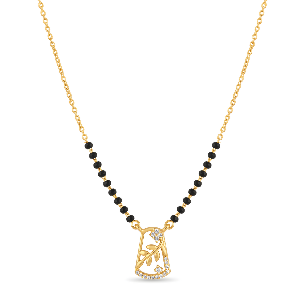 Nature Grace Leaf Mangalsutra