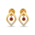 Aira Prism Bloom Stud Earrings