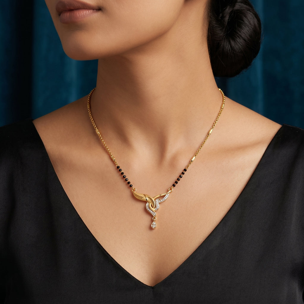 Golden Vihana Mangalsutra