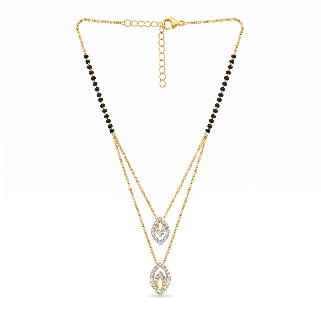 Radiant Leaf Duo Mangalsutra