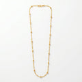 Classic Bead Station Gold Chain