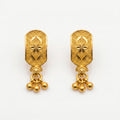 Royal Fleur Drop Earrings