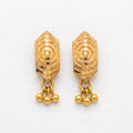 Regal Orbit Drop Earrings