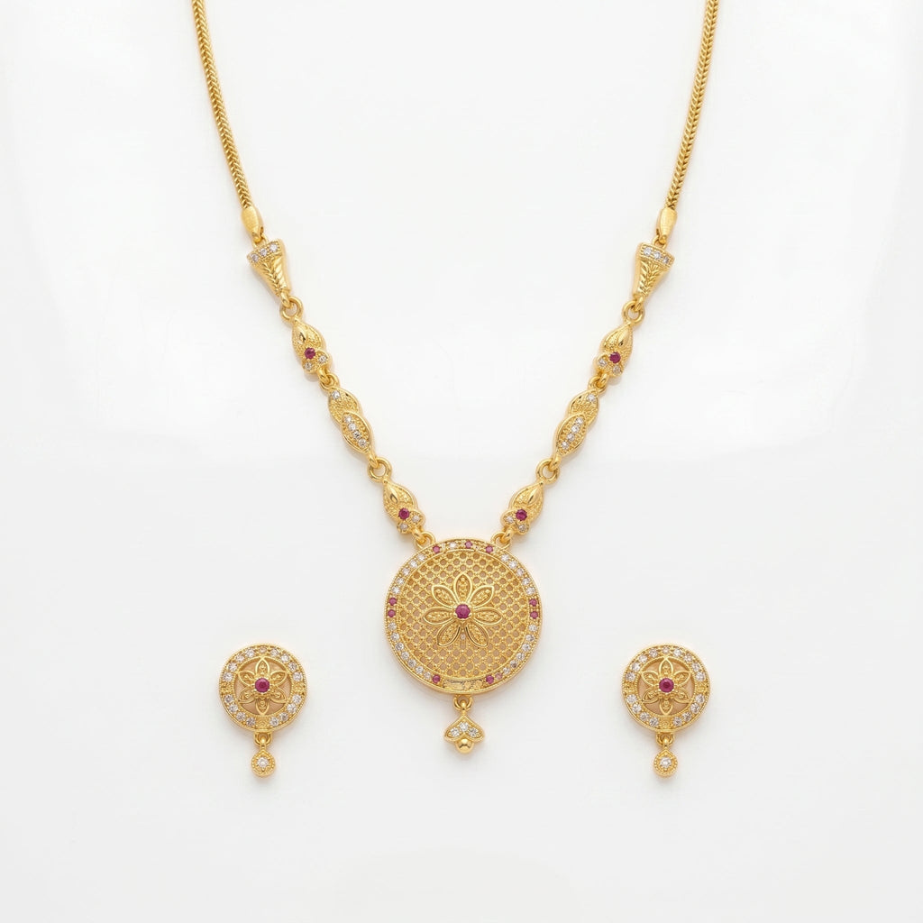 Filigree Pendant Necklace