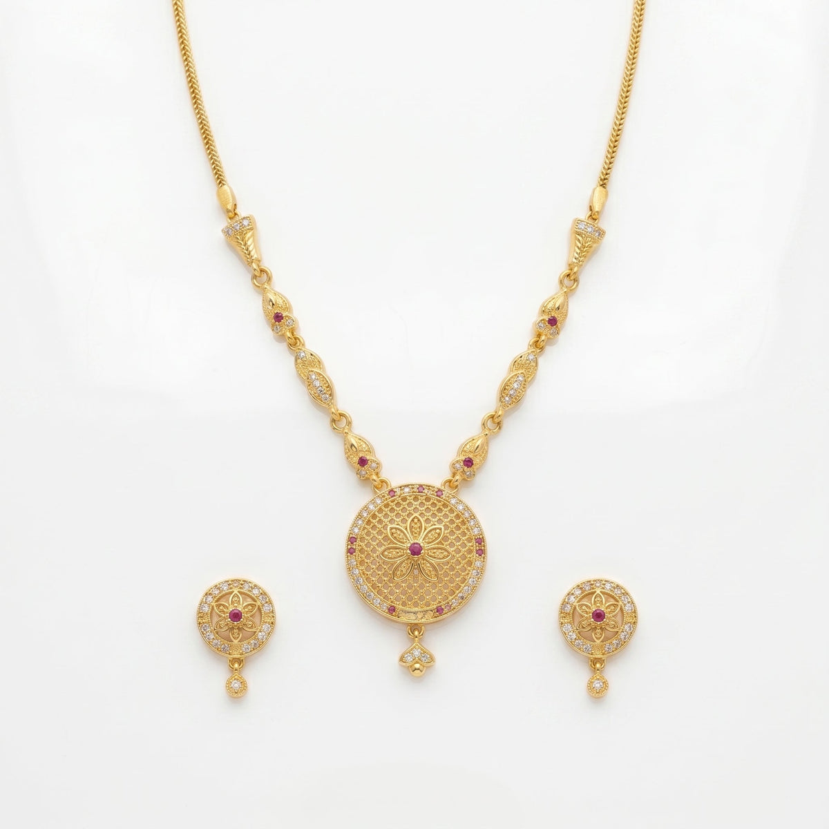 Filigree Pendant Necklace
