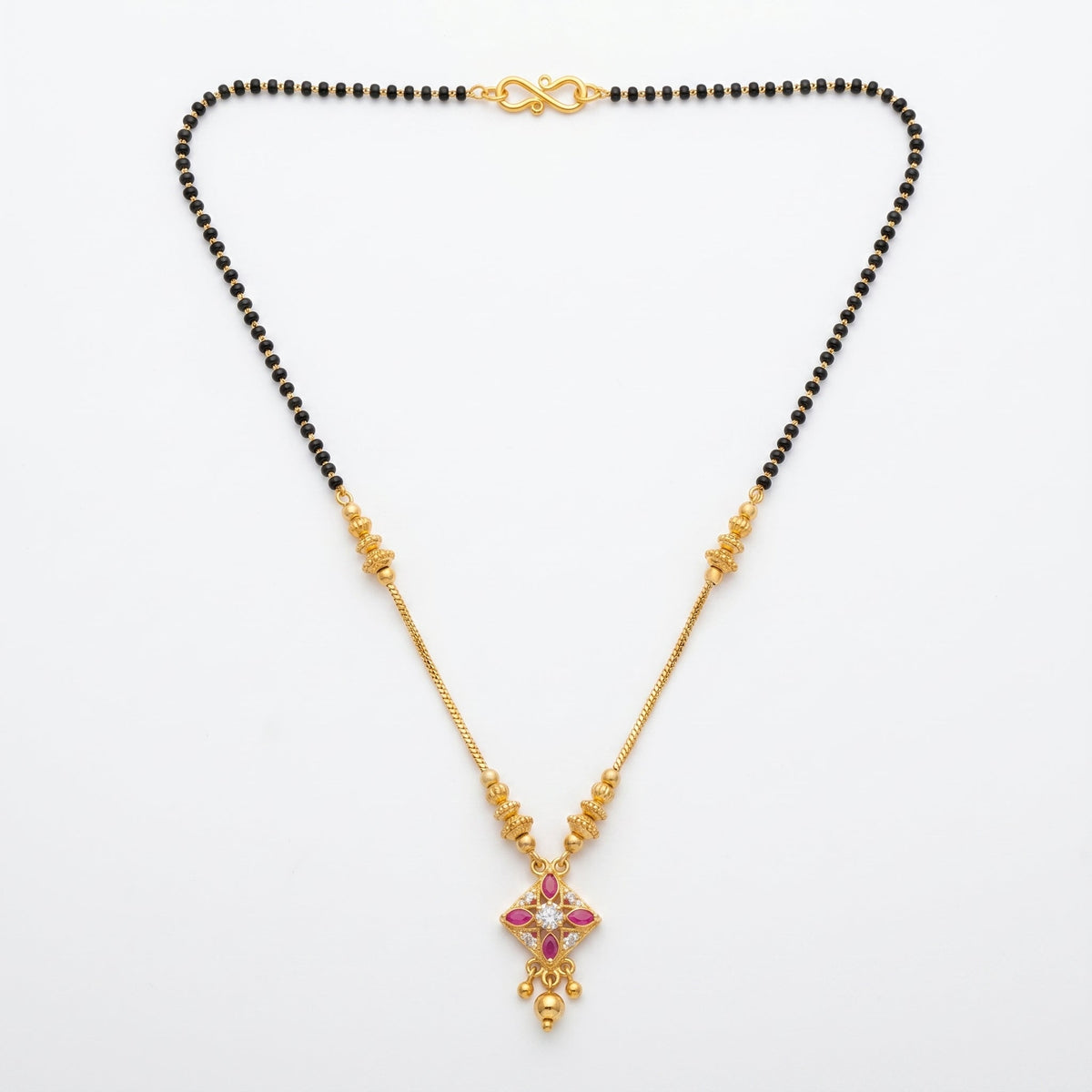 Ruby Blossom Premium Mangalsutra