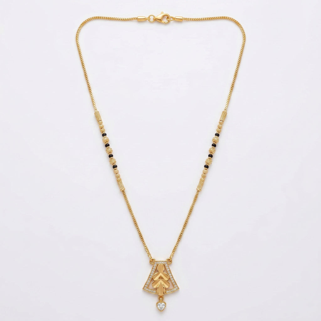 Svarna Heartline Mangalsutra