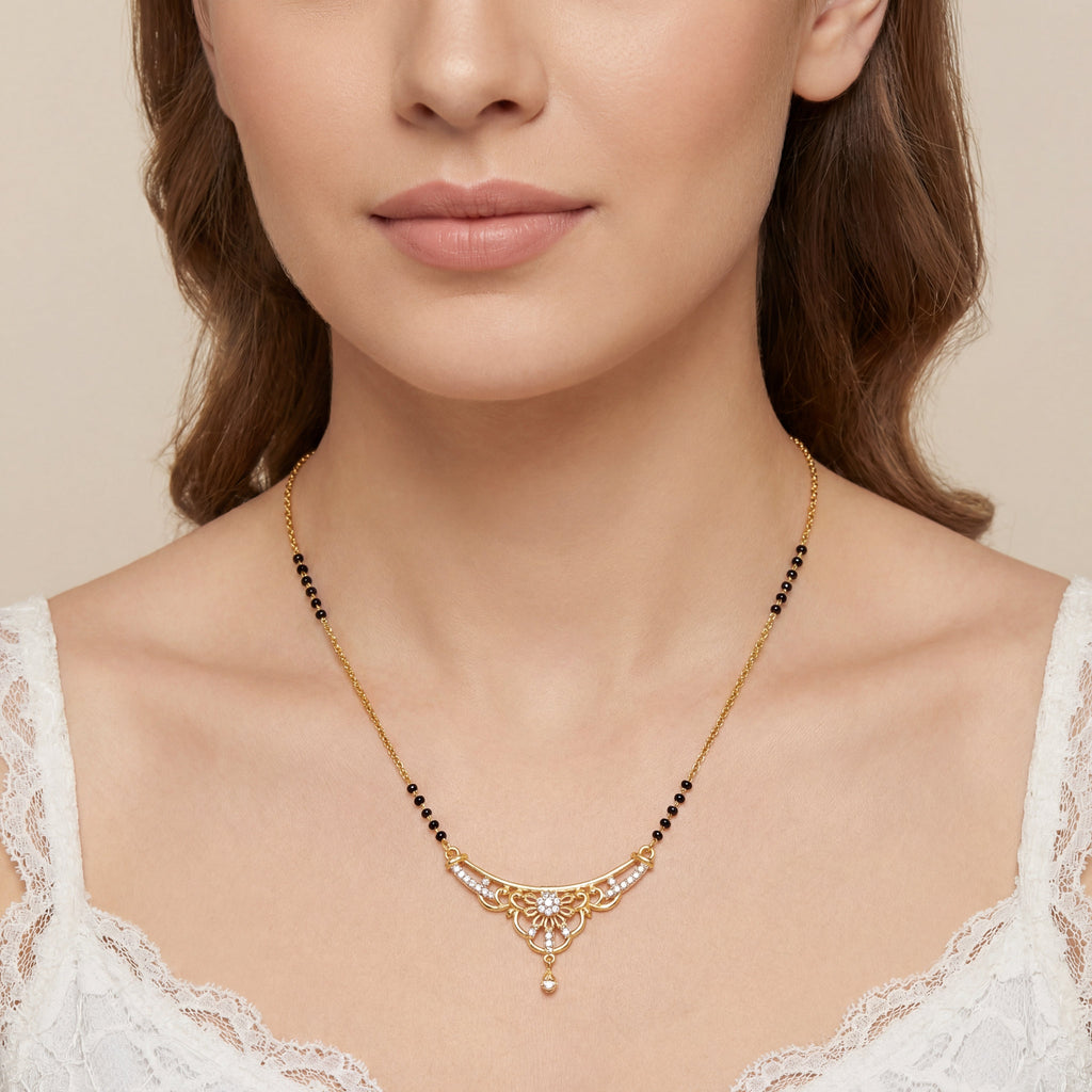 Pushpika Vritta Mangalsutra