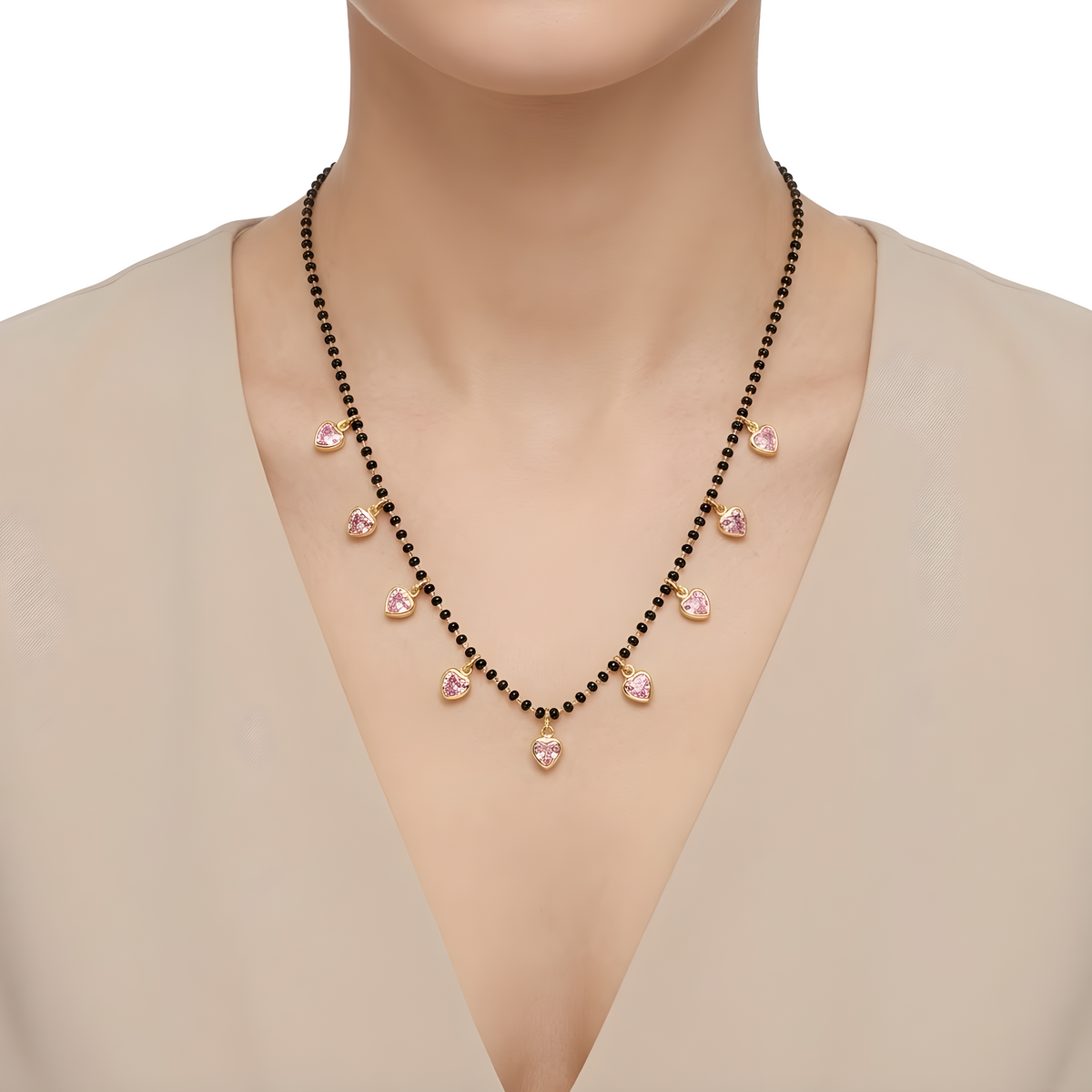 Rose Charm Mangalsutra