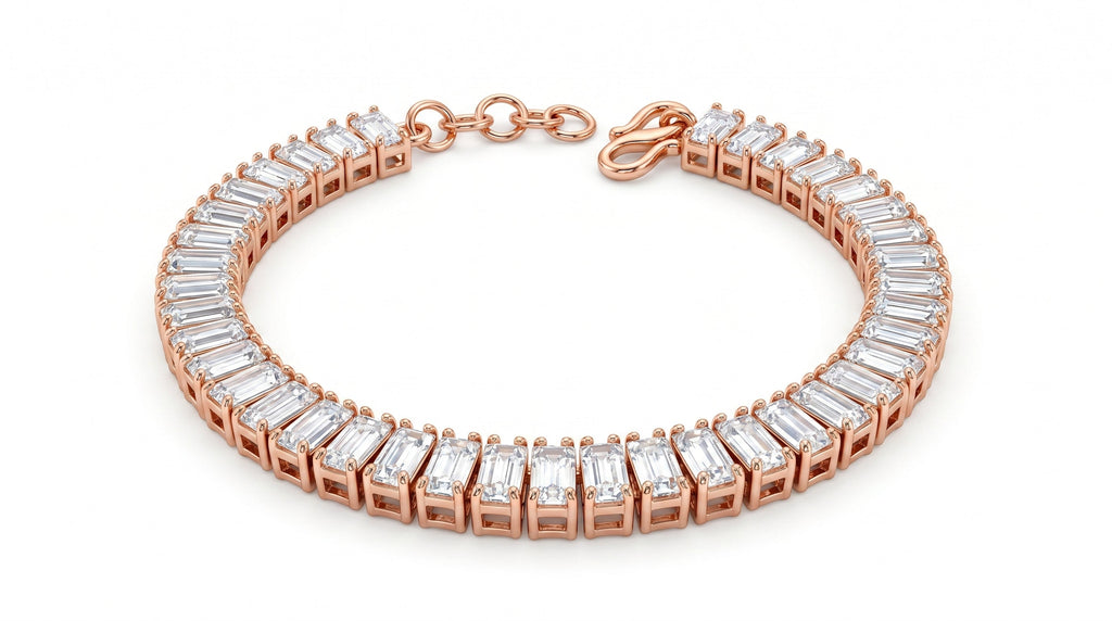 Zyra Baguette Luxe Bracelet