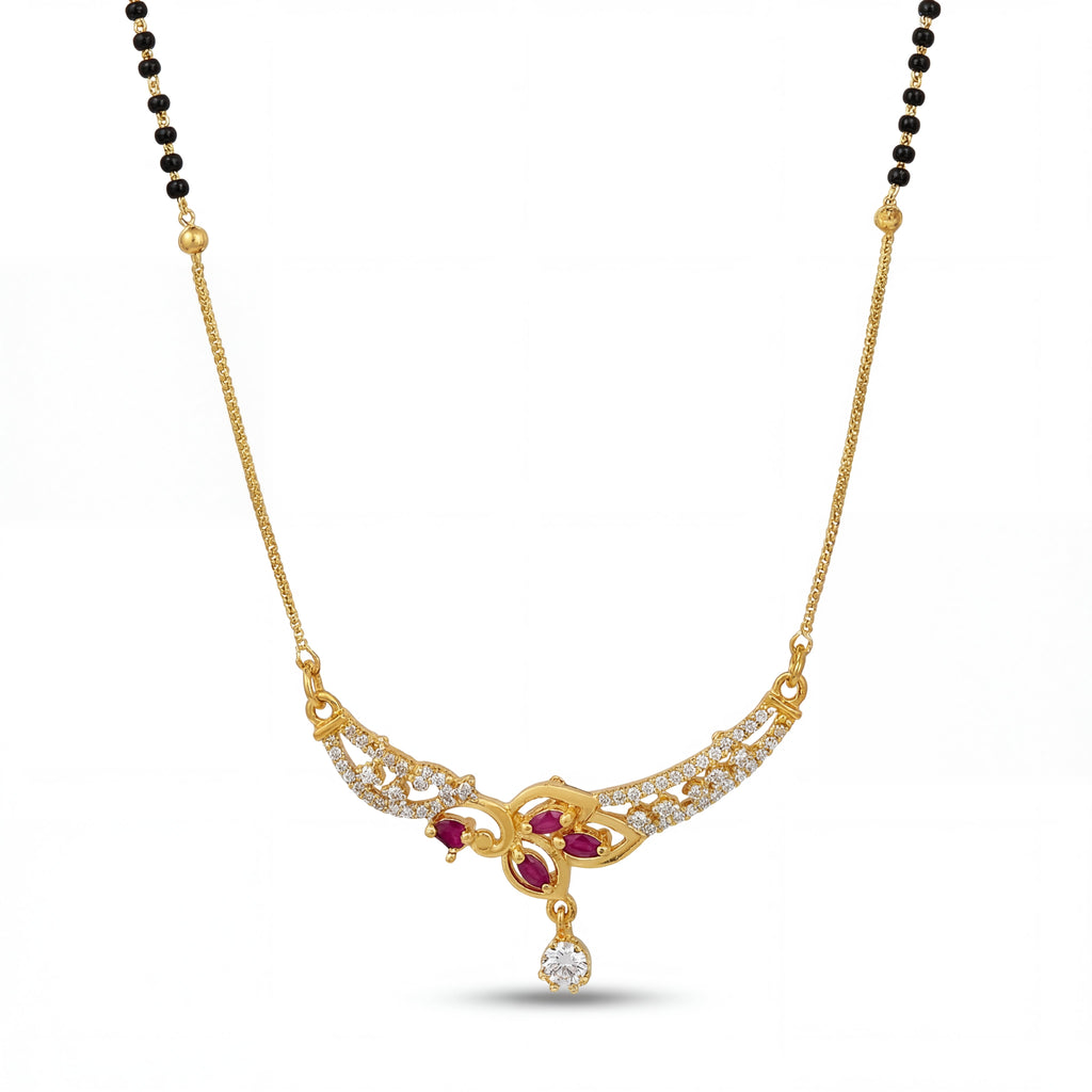 Ira Ruby Curve Mangalsutra