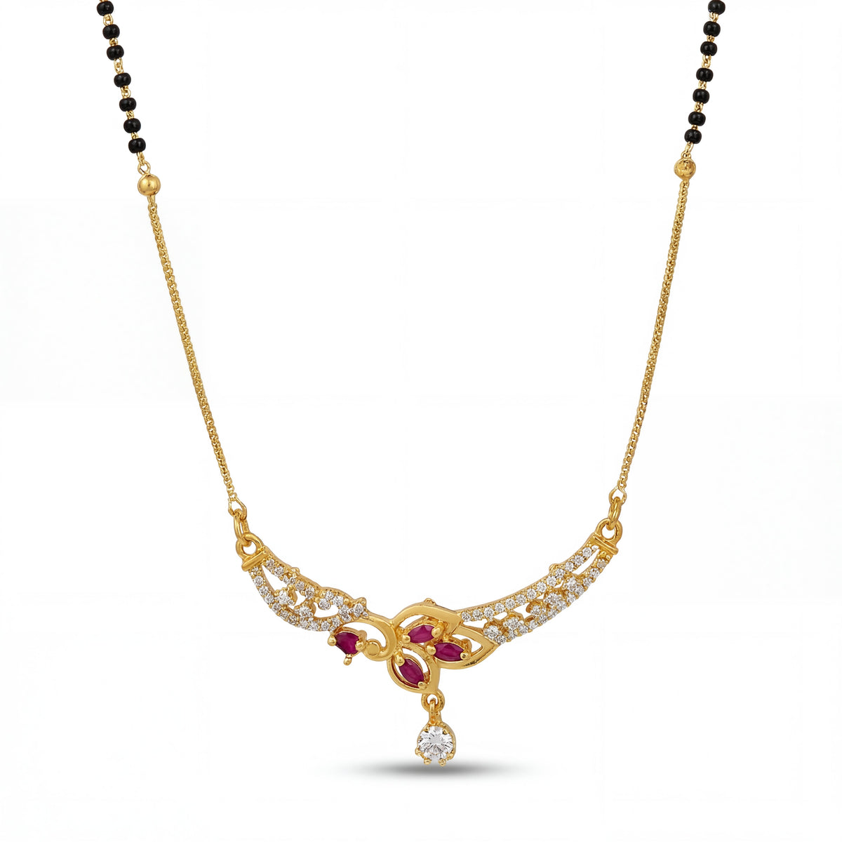 Ira Ruby Curve Mangalsutra