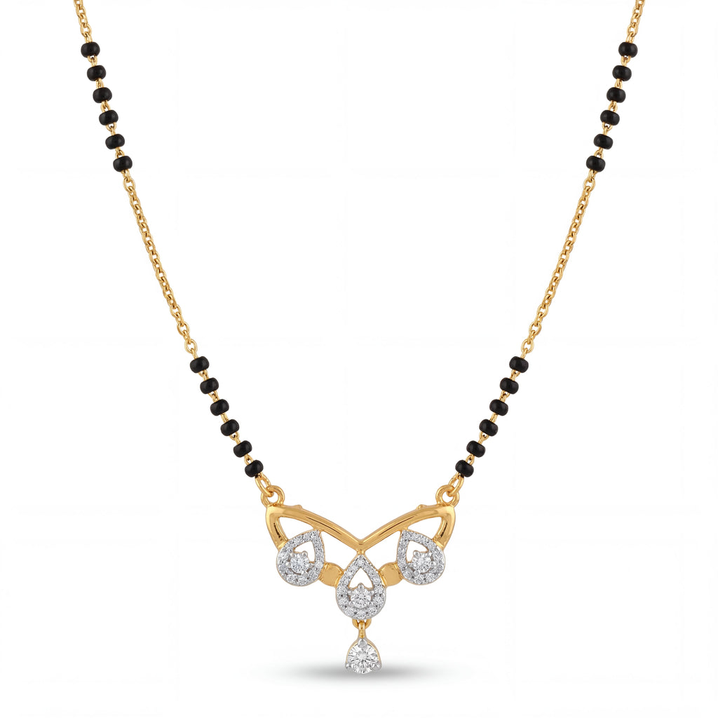 Aaranya Teardrop Mangalsutra