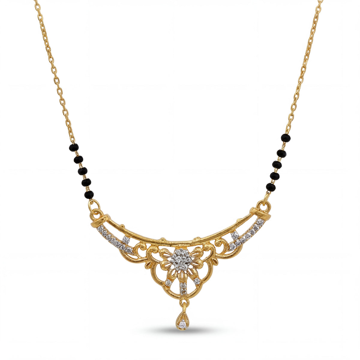 Pushpika Vritta Mangalsutra
