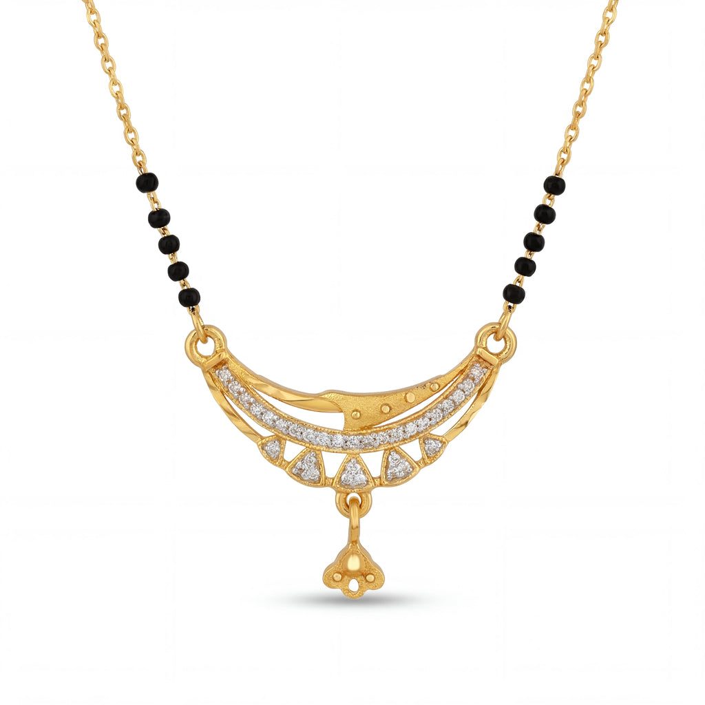 Nisha Crescent Mangalsutra