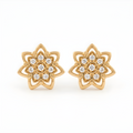 Radiant Blossom Star Studs