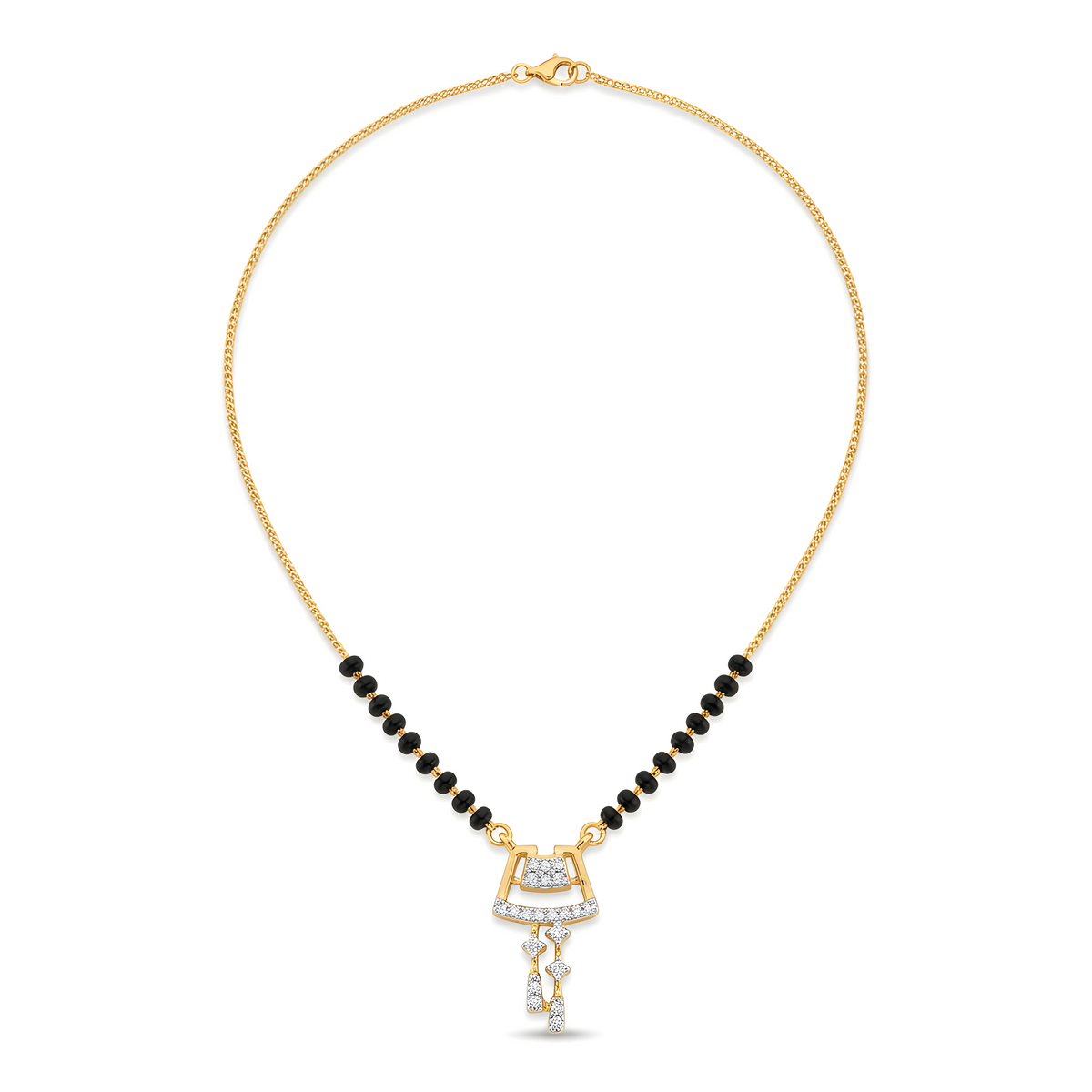 Elegant Drape Tassel Mangalsutra