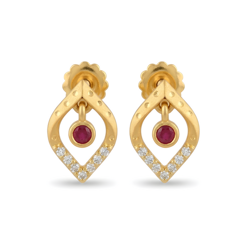 Aira Prism Bloom Stud Earrings