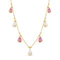 Rose Teardrop Necklace