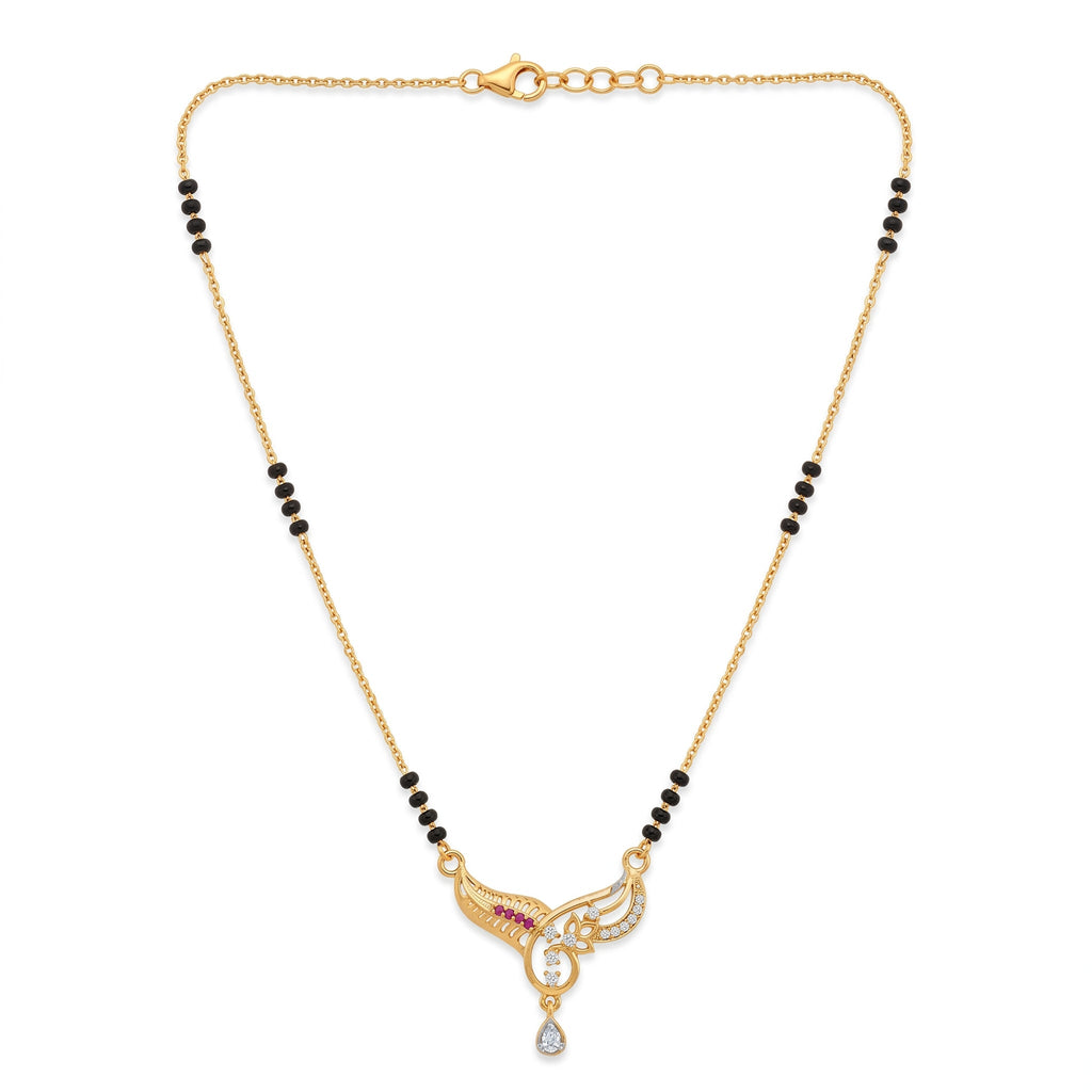 Swarna Viraasat Floral Mangalsutra