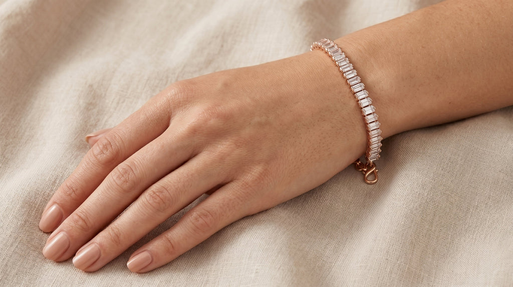 Zyra Baguette Luxe Bracelet